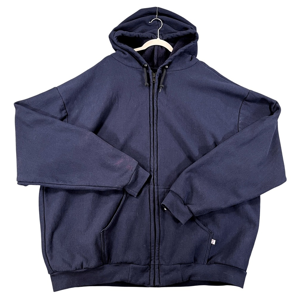 Tyndale FR Full Zip Hoodie Mens 5XL Flame Resistant Workwear Welding Industrial